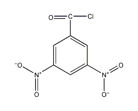 3,5-二硝基甲酰氯结构式