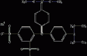 专利蓝结构式