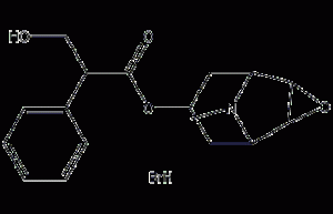 东莨菪碱氢溴酸盐结构式