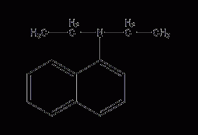 N,N-二乙基-1-萘胺结构式