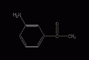 间氨基苯乙酮结构式