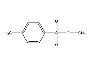 对磺酸甲酯结构式