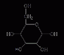 D-(+)-半乳糖结构式