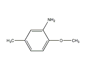 2-甲氧基-5-甲基胺结构式