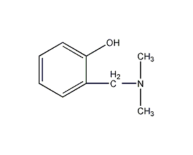 2-二甲胺基甲基酚结构式