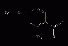 2-氨基-4-硝基苯甲醚结构式