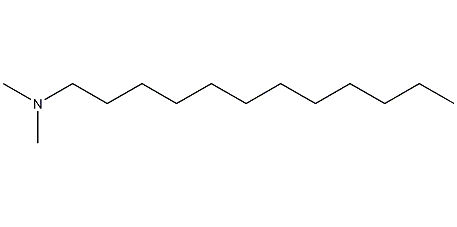 N,N-二甲基月桂胺结构式