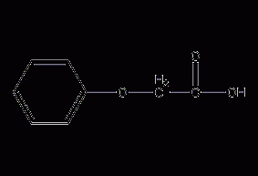 苯氧乙酸结构式