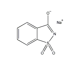 糖精钠结构式