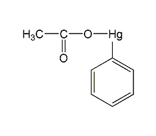 基汞(II)结构式