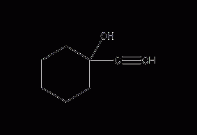 1-乙炔基-1-环己醇结构式