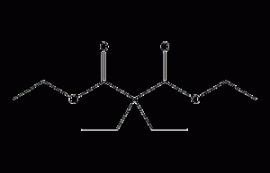 二乙基丙二酸二乙酯结构式