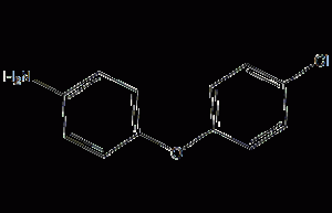 4-氨基-4'-氯联苯醚结构式