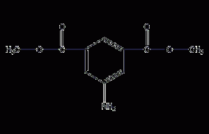 5-氨基间苯二甲酸二甲酯结构式