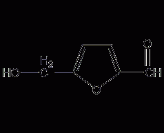 5-羟甲基-2-糠醛结构式