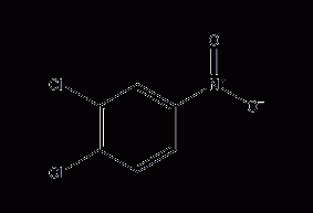 1,2-二氯-4-硝基苯结构式