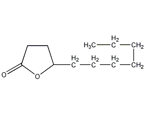 γ-十一碳内酯结构式