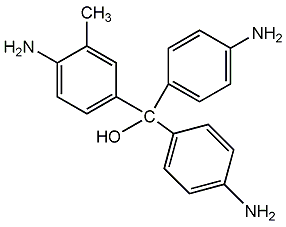 (4-氨基-3-基)-双(4-氨基)甲醇结构式