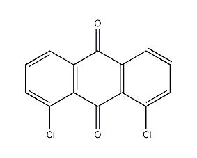 1,8-二氯蒽醌结构式