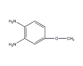 4-甲氧基邻二胺结构式