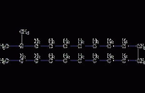 N,N-二甲基十八烷胺结构式