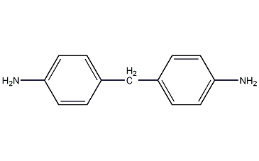 4,4'-二氨基二甲烷结构式