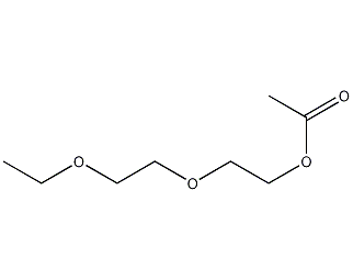 二乙二醇单醋酸酯结构式