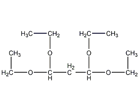 1,1,3,3-四乙氧基丙烷结构式