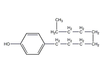 4-正壬基酚结构式