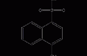 4-氨基萘-1-磺酸结构式