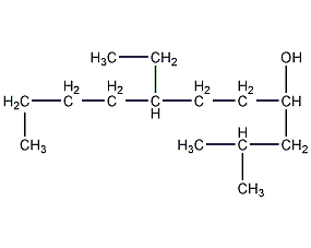 十四烷醇结构式