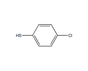 4-氯硫酚结构式