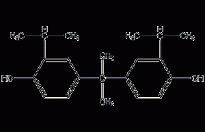 2,2-双(4-羟基-3-异丙基苯基)丙烷结构式