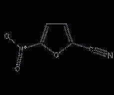 5-硝基糠腈结构式