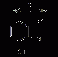 盐酸多巴胺结构式