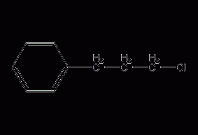 3-苯基丙基氯结构式