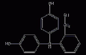 2-[二(对羟基苯基)甲基]苯甲醇结构式