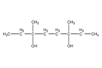 3,6-二甲基-3,6-辛二醇结构式