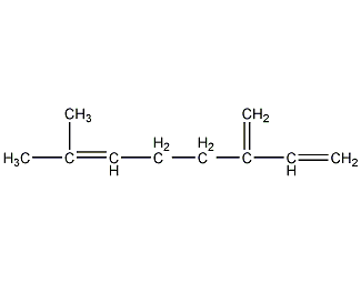 月桂烯结构式