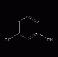 3-氯苯酚结构式