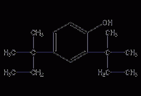 2,4-二叔戊基苯酚结构式