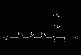 2-乙基己醛结构式