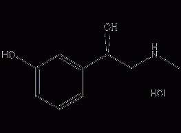 盐酸去氧肾上腺素结构式