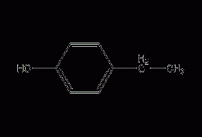 4-乙基苯酚结构式