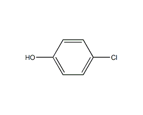 4-氯酚结构式