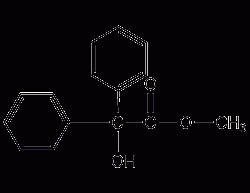 二苯乙醇酸甲酯结构式