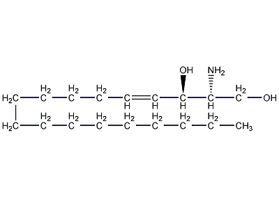 D-赤型神经胺结构式