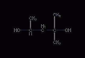 2-甲基-2,4-戊二醇结构式