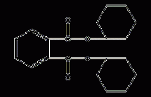 邻苯二甲酸二环己酯结构式