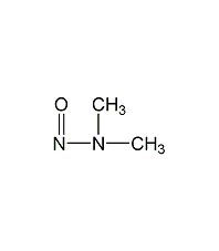 N-亚硝基二甲胺结构式